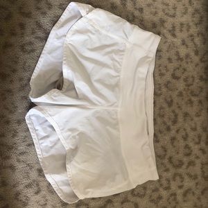 White Lululemon Shorts